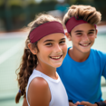 thumbnail image 5 of 4 Pack Bandas Deportivas infantiles para la cabeza, Unisex., 5 of 5