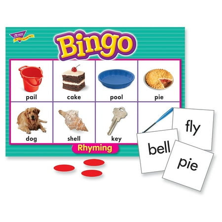 Trend Rhyming Bingo Learning Game