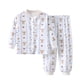 thumbnail image 2 of Cowsor Cute Baby Kids Clothes Long Sleeve Print Sweatshirt Top and Pants Set Toddler Loungewear, 2 of 5