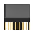 thumbnail image 2 of Tecnhi Home Modern 6 Seater Dining Table with Gold Accents, Black & Gold, 2 of 8