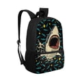 thumbnail image 2 of Uorisanigo Kids Backpack for Boys and Girls, Shark Design School Backpack Travel Backpacks Elementary School Bag Preschool Casual Daypack with Adjustable Padded Straps(17 inch), 2 of 6