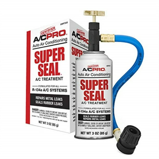 certified a/c pro cert3256 super seal a/c stop leak treatment (3 ounces)