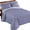 Purple, variant on Reversible Bedspread Set By Collections Etc.™