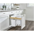 thumbnail image 3 of Rev-A-Shelf 4Wctm-18Ckscdm2 Wood Classics 15"W Top Mount Pull Out Combo 35 Qt / 8.75, 3 of 7