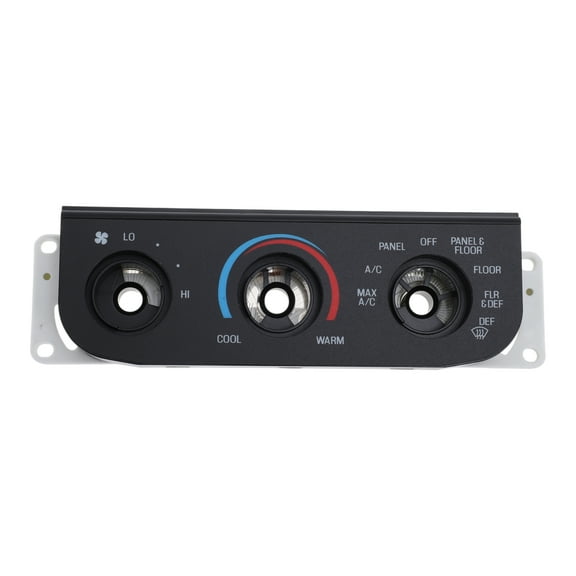 Unique Bargains A/C Climate Heater Control Panel Plate for Ford F-150 1999-2004 Air Conditioning Dash Faceplate OE Number:2L3Z-19980-BA/XL3Z-19980-AA/1L2Z-19986-AA