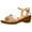 Gold, variant on CQONEPT Low Wedge Sandals for Women Dressy Summer: Sparkly Rhinestone Open Toe Fashion Dress Shoes - Comfortable Casual Wedge Sandals - Wedge Ankle Strap Womens Sandals Size 7.5 Gold