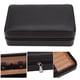 thumbnail image 5 of Estuche Para Humidificador De Cigarros, Estuche Para Cigarros Forro De Madera De Cedro Cuero Clásico Cosido A Mano Para Viajes ANGGREK Otros, 5 of 8