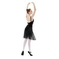 thumbnail image 5 of Ballet Tutu Skirt Chiffon Ballet Skirts Women Lyrical Up Ballet Wrap Scarf Ballerina Dance, 5 of 7