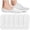 🔥 White, variant on 6 Pack Unisex Invisible Ankle Socks For Men Women, Sweat Wicking Breathable Lightweight Low Cut Hosiery, Versatile Comfort Foot Cover For All Season Daily Casual Workout Wear
