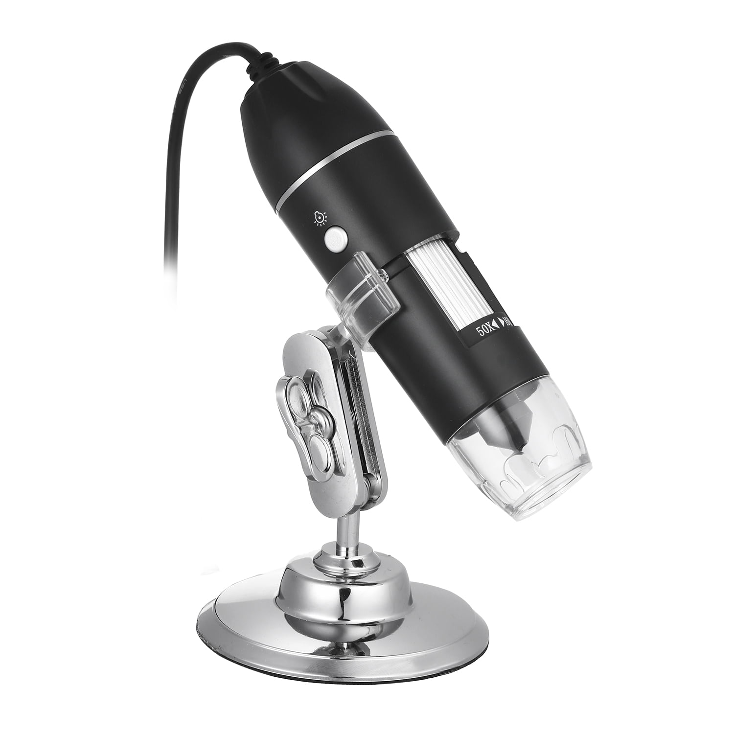 USB Digital Zoom Microscope Magnifier with OTG Function 8LED Light