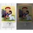 thumbnail image 2 of Caroline's Treasures SS8533CNL Little Girl with her Bichon Frise Ceramic Night Light, 6x4x3", multicolor, 2 of 2