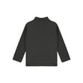 thumbnail image 6 of Raenseen Kids Girls Boys Long Sleeve Thermal Tops Base Layer T-Shirt Mock Neck Warm Stretchy Black 110, 6 of 8