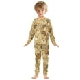 thumbnail image 3 of joogoo Doodle Capybara 2 Piece Long Sleeve Tee and Pants Cotton Pajama Set 5Y, 3 of 7