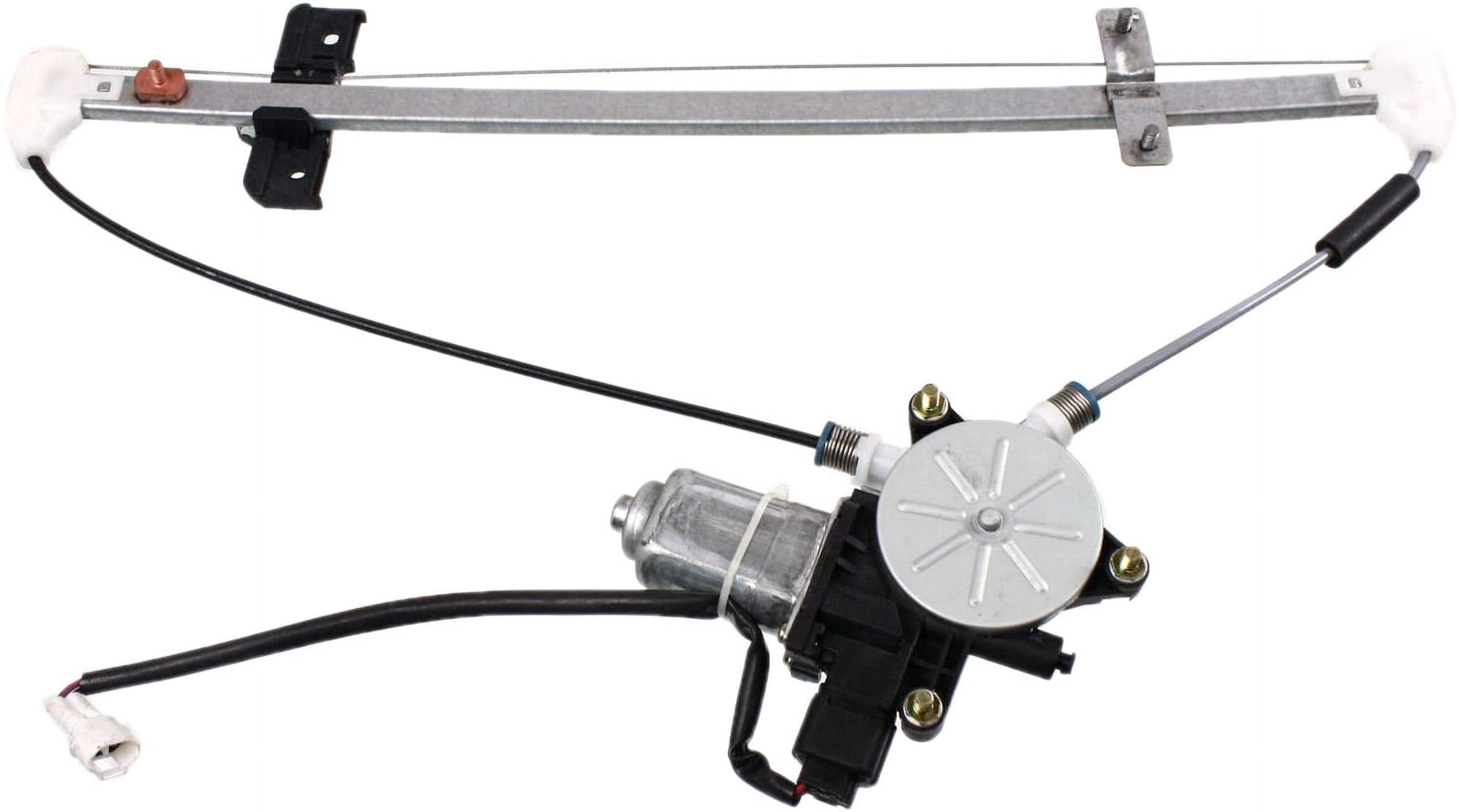 Window Regulator For 1999-2004 Chevrolet Tracker 1999-2005 Suzuki Grand Vitara Rear, Left Driver Power With Motor