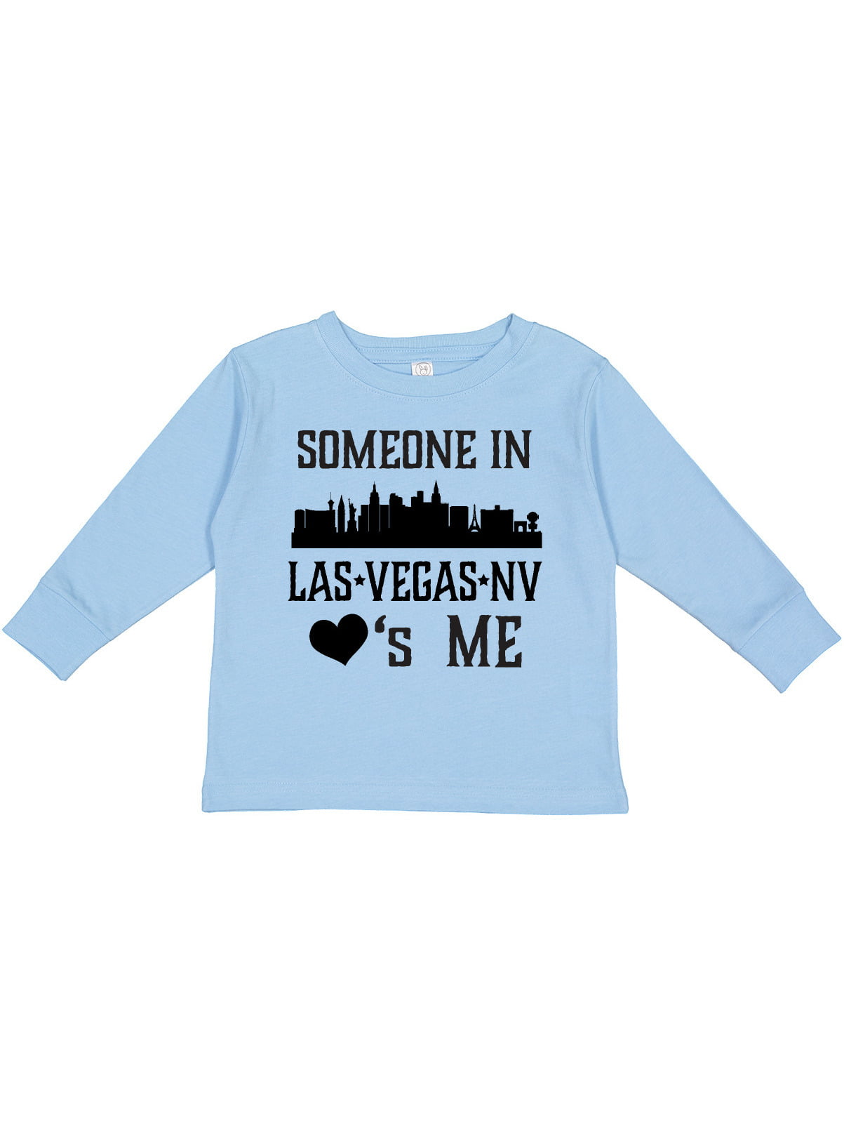 Inktastic Las Vegas Nevada Someone Loves Me Skyline Gift Toddler Boy or  Toddler Girl Long Sleeve T-Shirt - Walmart.com
