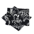 thumbnail image 3 of Home Soft Things 2 Piece Printed Microfiber Throw Pillow Cover Set - La Boheme Black - 14" x 26", 3 of 5