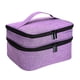 thumbnail image 4 of Estuche de transporte para esmalte de uñas, 2 piezas, protección del medio ambiente, maquillaje de viaje rosa púrpura Zulema Estuche de transporte de esmalte de uñas, 4 of 8