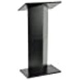 thumbnail image 3 of Portable Lectern, Lightweight Column Podium with Folding Design for Transport, Carrying Bag Included - Black, 3 of 4