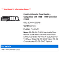 thumbnail image 2 of Front Left Interior Door Handle - Compatible with 1988 - 1994 Chevy K2500 1989 1990 1991 1992 1993, 2 of 2