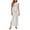 White, variant on Kilaqueen Womens Swimsuit Cover Up 2026 Hollow Out Slit Sleeveless Crochet Tank Dress Beach Vacation Bathing Suit Coverup