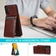 thumbnail image 2 of Funda de piel sintética estilo empresarial para Samsung A21 con tarjetero, función billetera, función atril y protección contra caídas., 2 of 5