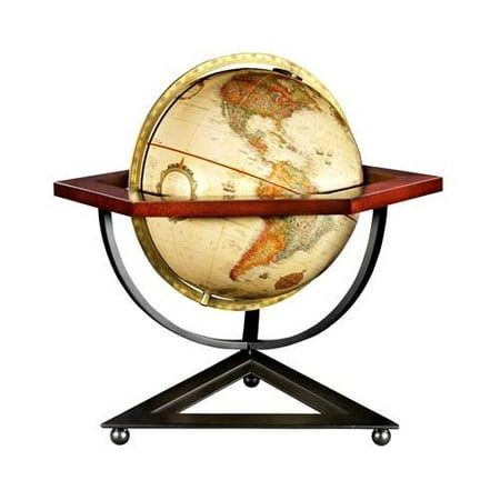 Frank Lloyd Wright Reproduction 12 Inch Globe w Hexagonal Cradle