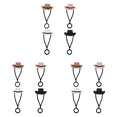 thumbnail image 1 of 4 Uds. Sombrero Silicona Tapa Paja Pajita Reutilizable Tapas Con Puntas, 1 of 3