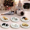 thumbnail image 5 of Realistic Sleeping Dog Toy, Breathing Pet Simulation Toy, Soft Fluffy Kids Plush Doll with Cloth Mat, Washable Battery Operated Interactive Gift for Children Ages 3 and Up, 5 of 5