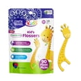 thumbnail image 1 of Palillos de hilo dental GuruNanda para niños con forma de jirafa, 90 unidades, 1 of 8