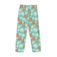thumbnail image 5 of Goofa Cute Sloth on Floral Tree Printed Soft Pajama Pants for Men, Wide Leg Comfy Casual Lounge Yoga Pants-Medium, 5 of 9
