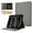 Gray, variant on Case for iPad Pro 11" 2024 M4 5th Geneartion A2836/A2837/A3006, Vintage Fabric PU Leather Folio Cover Soft TPU Inner Multiple Viewing Angles Stand with Pencil Holder Card Slot - Black