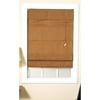 Radiance Fabric Roman Shade, Cocoa Bean