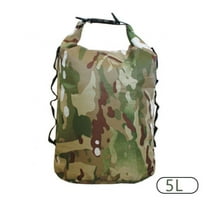 Camouflage Waterproof Dry Bag, Outdoor Floating Waterproof Bag 3L/5L/10L/20L/35L Roll Top Lightweight Dry Storage Bag Backpack for Travel, Swimming, Boating, Kayaking, Camping and Beach