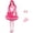 Pink, variant on Pink Princess Rise Red Cosplay Costume for Women, Jacket Top Puff Skirt with Earring and Tights, Halloween Costumes for Anime Party