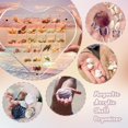 thumbnail image 3 of RYGRZJ Heart-Shaped Acrylic Magnetic Seashell Display Box,Large Seashell Display Box,Decorative Box for Seashell Starfish Trinket,Small Craft Jewels Storage & Showcase for Bead & Nail, 3 of 5