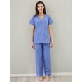 thumbnail image 3 of Richie House Women's V-neck Medical Set with Cargo Pants RHW2847, 3 of 7