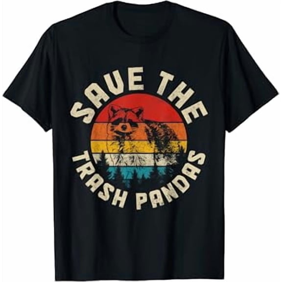 Funny Raccoon Vintage Save The Racoon T-Shirt