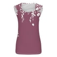 thumbnail image 4 of Tank Tops for Women Plus Size Sleeveless Loose Tank Top Pink XL, 4 of 5