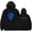 Black, variant on Joshua Slone Thinking Too Much Hoodie Unisex Hooded Sweatshirt Fashion 3D Printed Pullover Merch