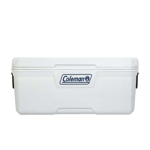Coleman 316 Series 120Quart Marine Hard Ice Chest Cooler, White