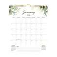 thumbnail image 2 of SMKE 2026 Hanging Wall Calendar,Watercolor Greenery Accent,Fade-Resistant Print Planner,Cross-Month Mini Calendar,Durable Ring Binding,Office Home Decor,Practical Schedule Organizer,Gift-Worthy L, 2 of 6