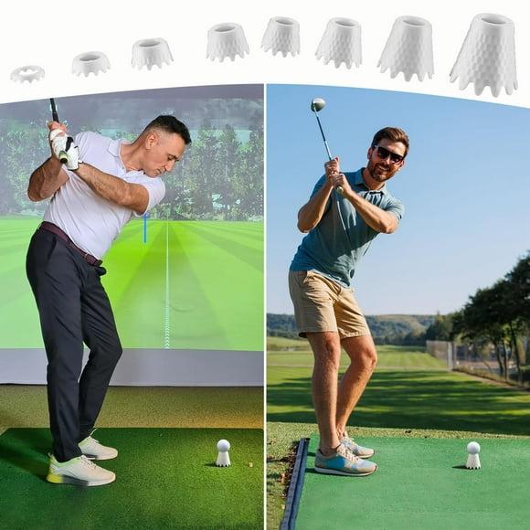 Limited Time Deal Iumwxz 8 Pack ‌Golf Tees Home Practice Training Golf Simulator Tees for Outdoor Indoor Golf Tees, Golfs Practice Training Accessories Camping Essentials Big Savings