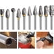 thumbnail image 4 of 10 Pcs Metal Milling Cutter for Milling Machine 3mm Double Cut Tungsten Rotary Burrs Straight Grinder Cutter for Rotary Tools Processing Grinding Engr, 4 of 5