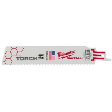 Milwaukee 5-Pack 6  14 TPI The Torch SAWZALL Blades