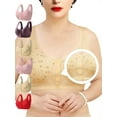 thumbnail image 3 of Women's Plus Size Full Coverage Bra - Wireless Soft Cotton Comfort & Side Smoothing, 3 of 7