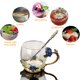 thumbnail image 4 of Juego de tazas de té y café con cuchara, vaso rosa, adecuado para regalar, 1 Juego, 4 of 5
