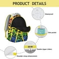 thumbnail image 2 of Cheetah Pattern School Backpack Classic Vintage Leopard Design Animal Print Travel Bag for Students, 2 of 3