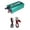 E, variant on TIMIFIS Power Inverter Pure Sine 300W Power Inverter 12V to Ac 110V Car Plug Inverter Adapter Power Converter with 2A USB Charging Ports & 2 Battery Clamps Red Camping & Hiking