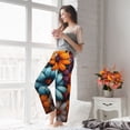thumbnail image 5 of Bixox Women's Colorful Blooming Flowers Patterned Pajama Pants Loungewear, 5 of 5