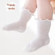 thumbnail image 5 of Laklulu 6 pares de calcetines de malla de verano para bebés, niños y niñas, calcetines para bebés y recién nacidos, 5 of 6